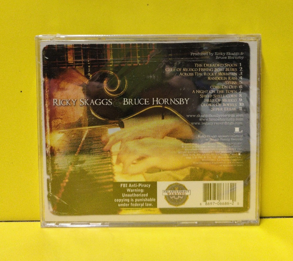 Ricky Skaggs & Bruce Hornsby - Ricky Skaggs & Bruce Hornsby - 2007 - 88697 06686 2 - New - Sealed - CDs