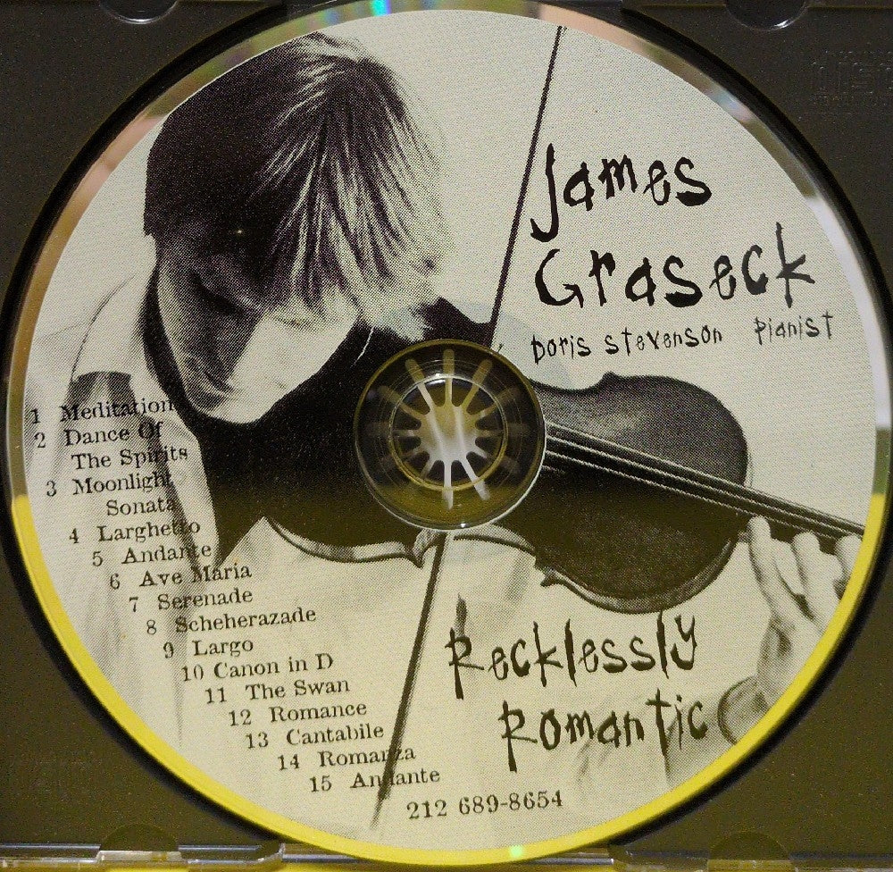 James Graseck, Doris Stevenson - Recklessly Romantic - Used - EX - CDs