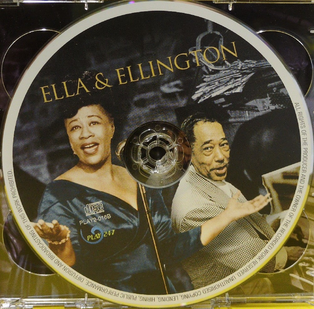 Duke Ellington, Ella Fitzgerald - Ella & Ellington - 2007 - PLAY 2-016 - Used - EX - CDs - 2xCD
