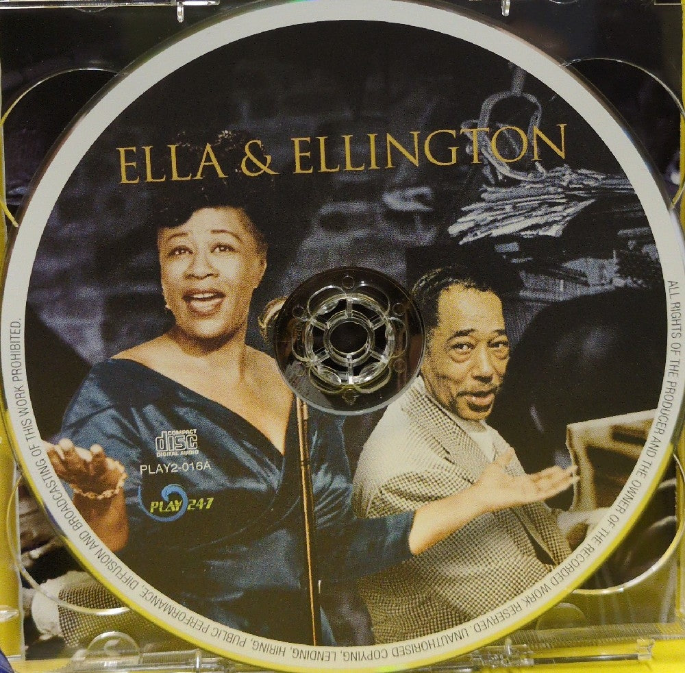 Duke Ellington, Ella Fitzgerald - Ella & Ellington - 2007 - PLAY 2-016 - Used - EX - CDs - 2xCD