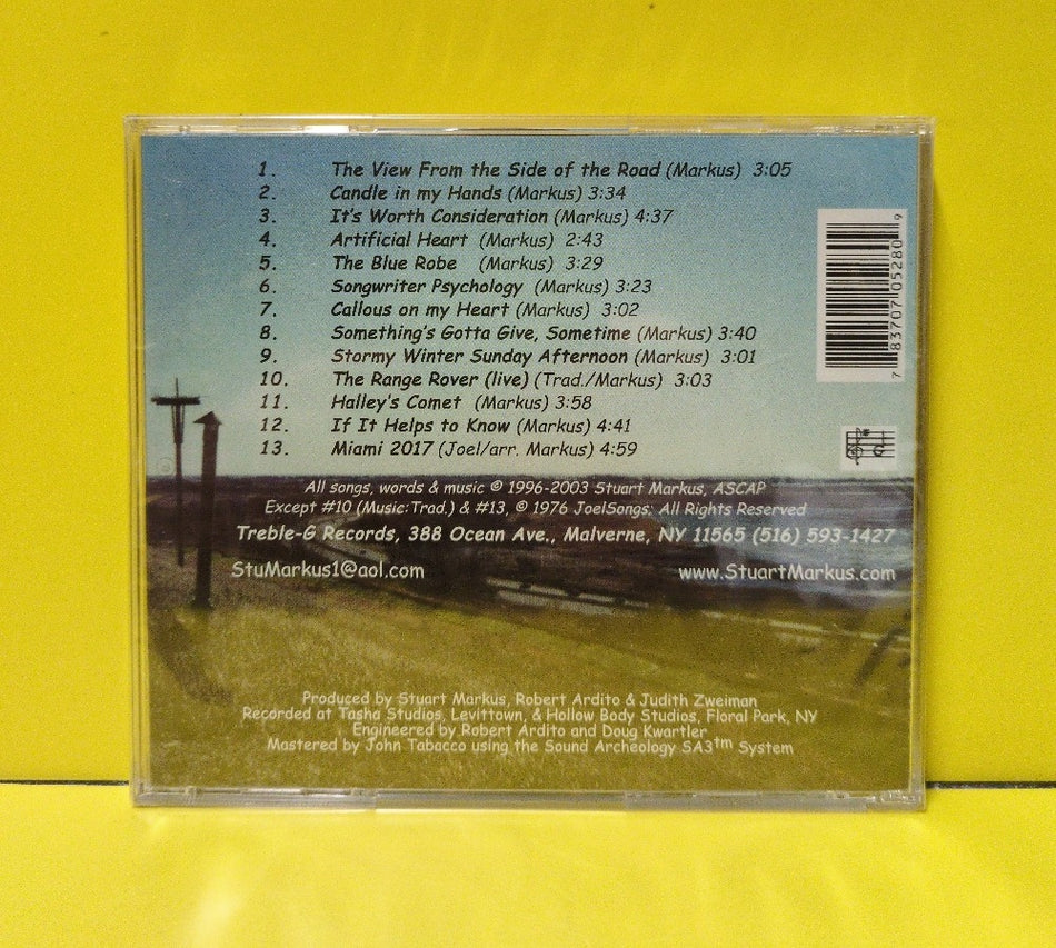 Stuart Markus - The View From The Side Of The Road - 2005 - GGG-2004-1 - New - Sealed - CDs