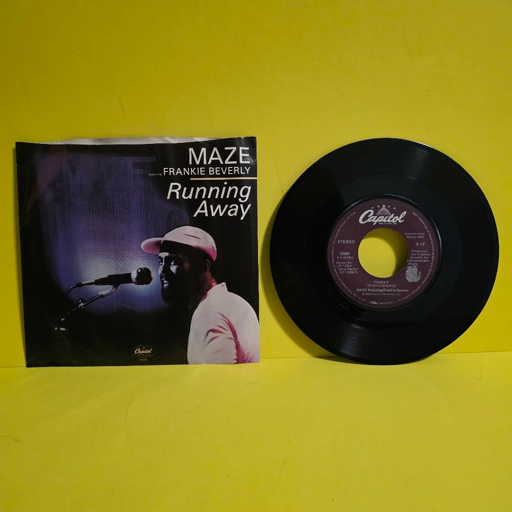 Maze Feat. Frankie Baverly - Running Away  - 1981 - 5000 - Used - EX - Vinyl