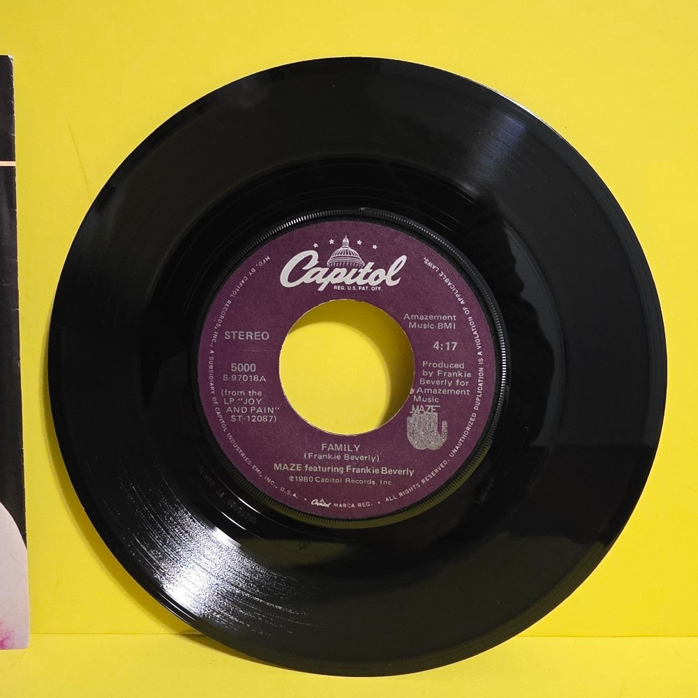Maze Feat. Frankie Baverly - Running Away  - 1981 - 5000 - Used - EX - Vinyl