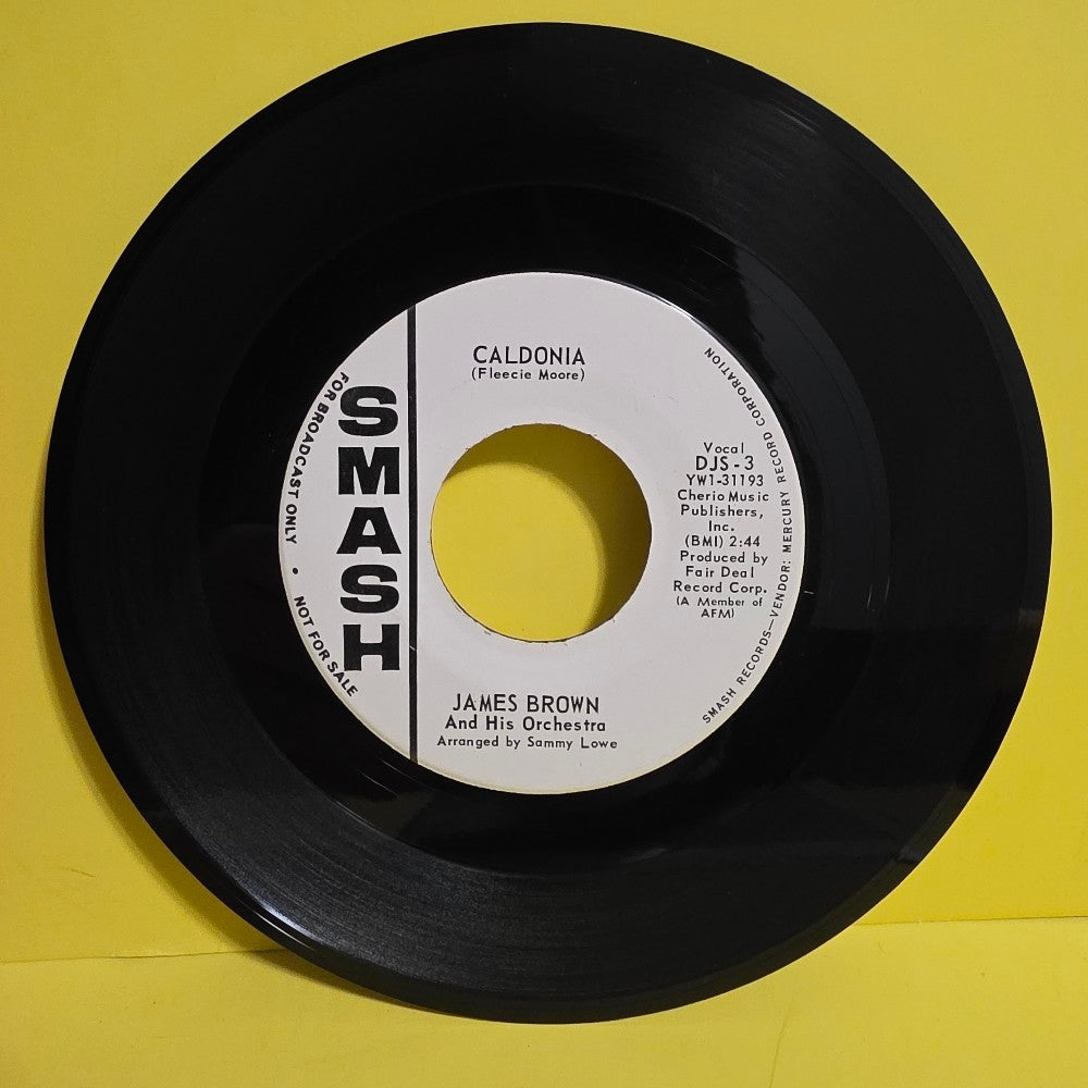James Brown  - Caledonia / Promo  - 1964 - DJS-3 - Used - VG++ - Vinyl