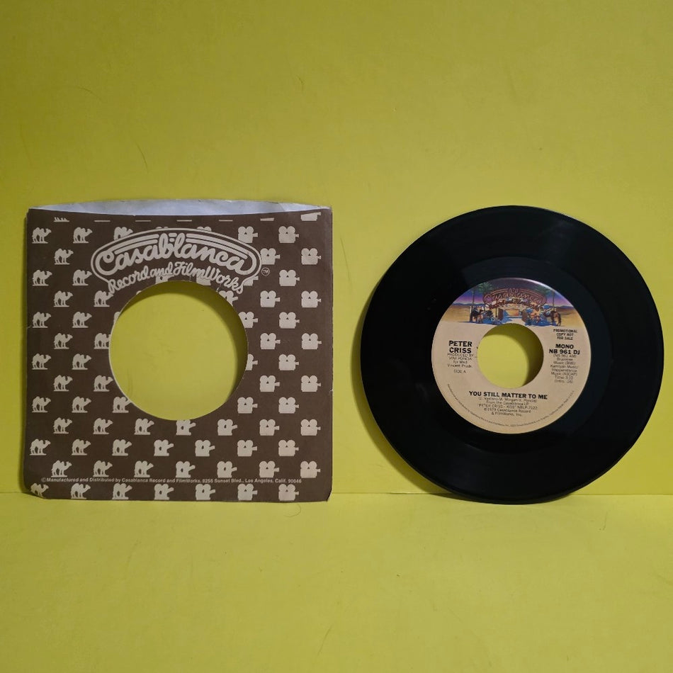 Peter Chris  - You Still Matter To Me / Promo  - 1979 - NB 961 DJ - Used - VG++ - Vinyl