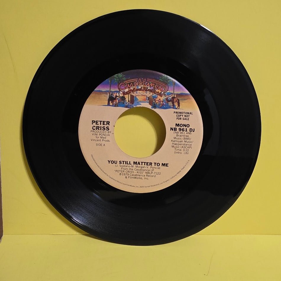 Peter Chris  - You Still Matter To Me / Promo  - 1979 - NB 961 DJ - Used - VG++ - Vinyl