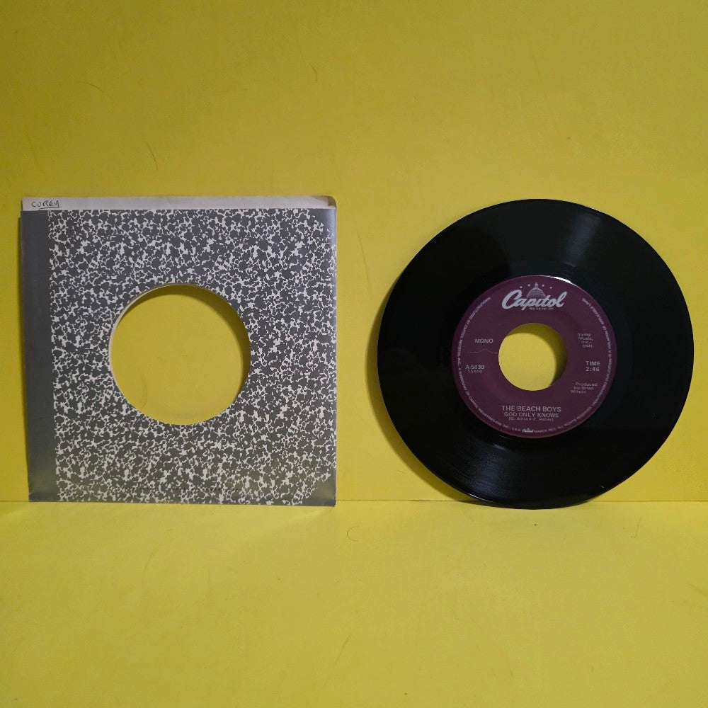 The Beach Boys  - The Beach Boys Medle / God Only Knows - 1981 - A-5030 - Used - EX - Vinyl