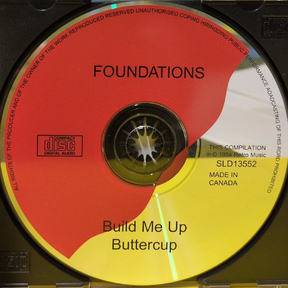 The Foundations - Build Me Up Buttercup - 1994 - SLD13552 - Used - EX - CDs - Canadian Import