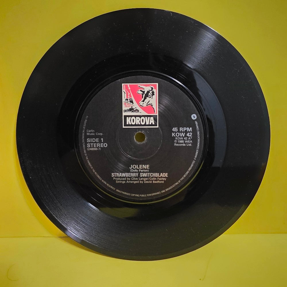 Strawberry Switchblade - Jolene  - 1985 - KOW 42 - Used - EX - Vinyl