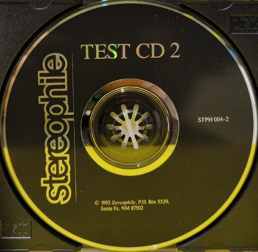Various - Stereophile Test CD 2 - 1992 - STPH 004-2 - Used - EX - CDs - Limited Edition