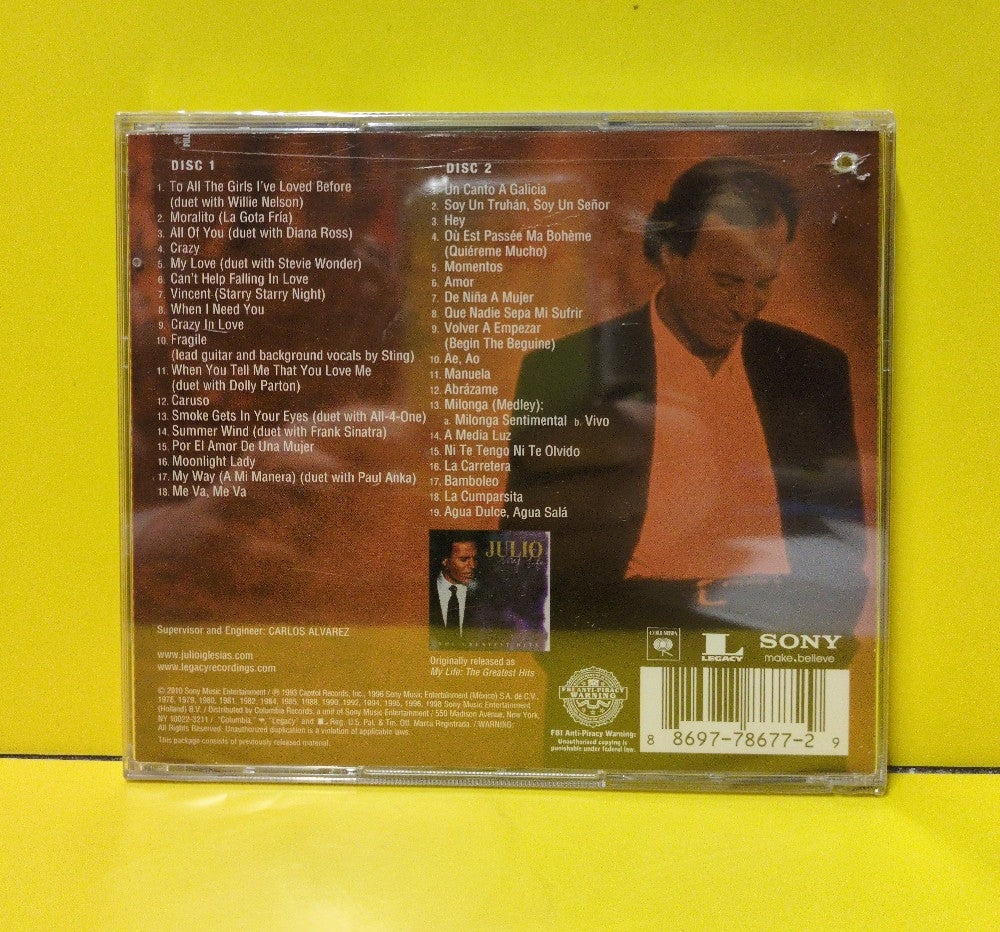 Julio Iglesias - The Essential Julio Iglesias - 2010 - 88697 78677 2 - New - Sealed - CDs - 2xCD