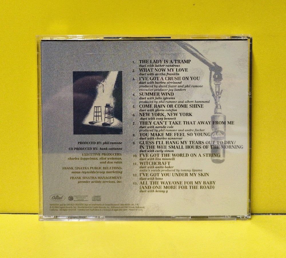 Frank Sinatra - Duets - 1993 - CDP 0777 789611 2 3 - Used - EX - CDs - Numbered - Cardboard Slipcover
