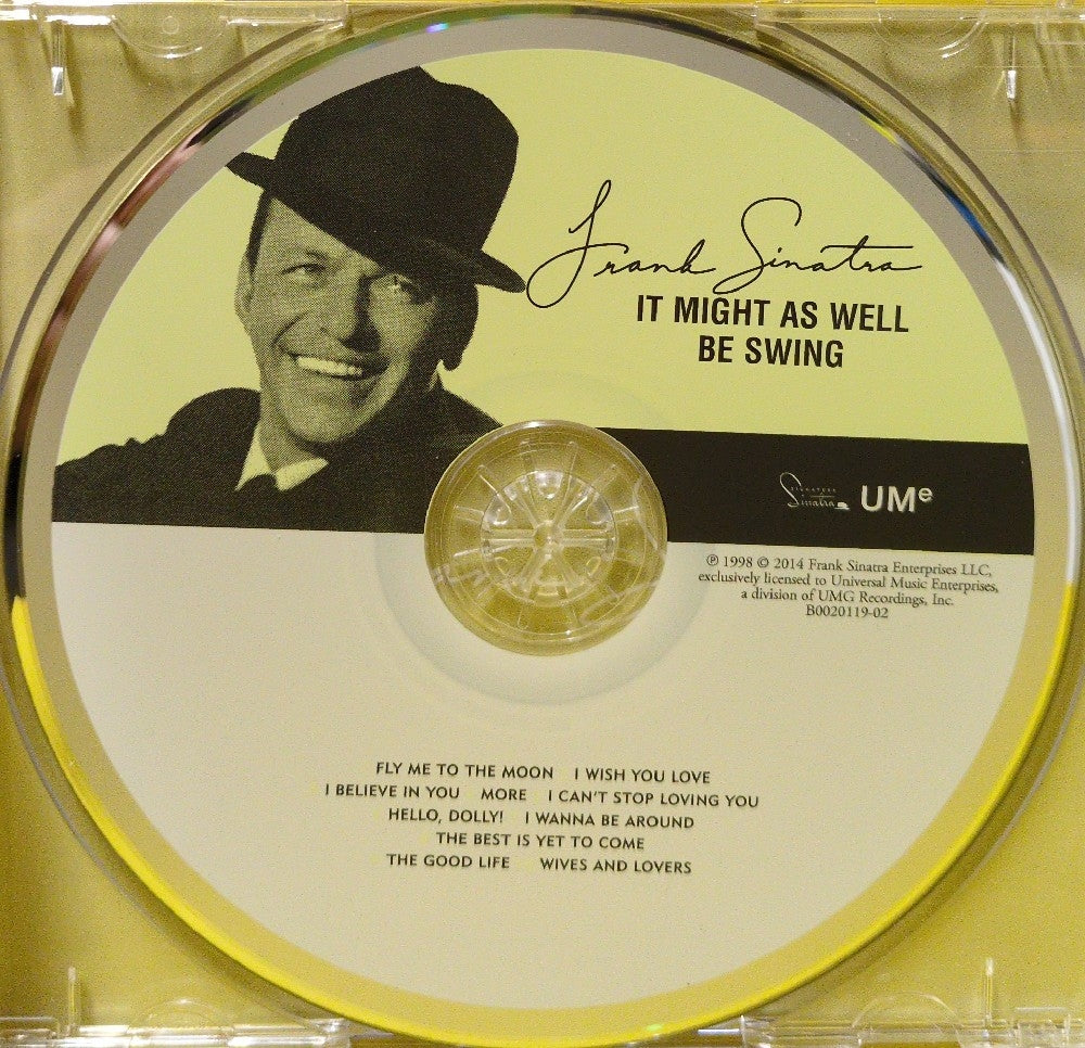 Frank Sinatra • Count Basie And His Orchestra - It Might As Well Be Swing - 2014 - B0020119-02 - Used - EX - CDs - Reissue
