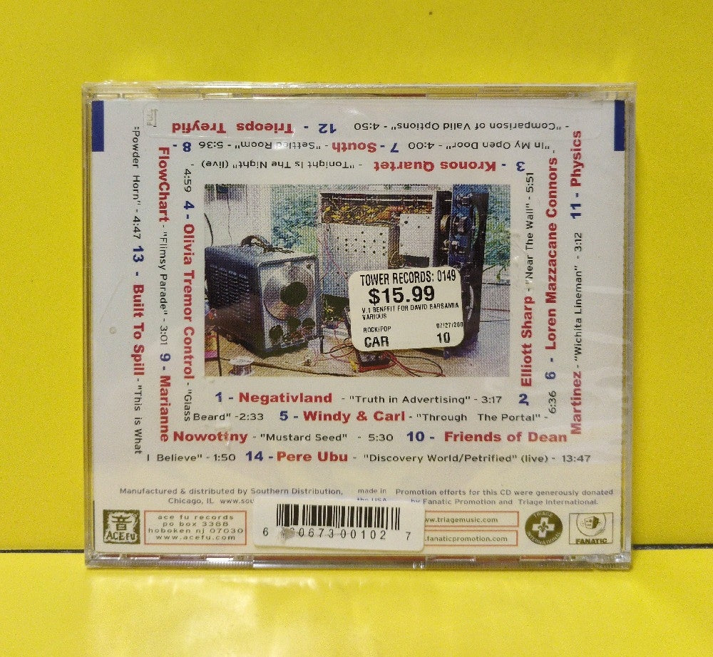 Various - Keep Left Vol. 1: A Benefit For David Barsamian & Alternative Radio - 2000 - ace010 - New - Sealed - CDs