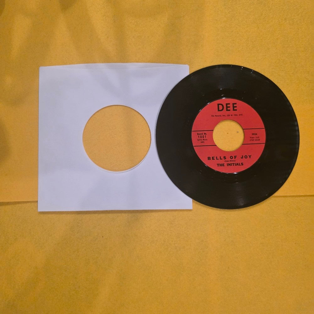 The Initials - You / Bells Of Joy - 1959 - 1001 - Used - VG - Vinyl