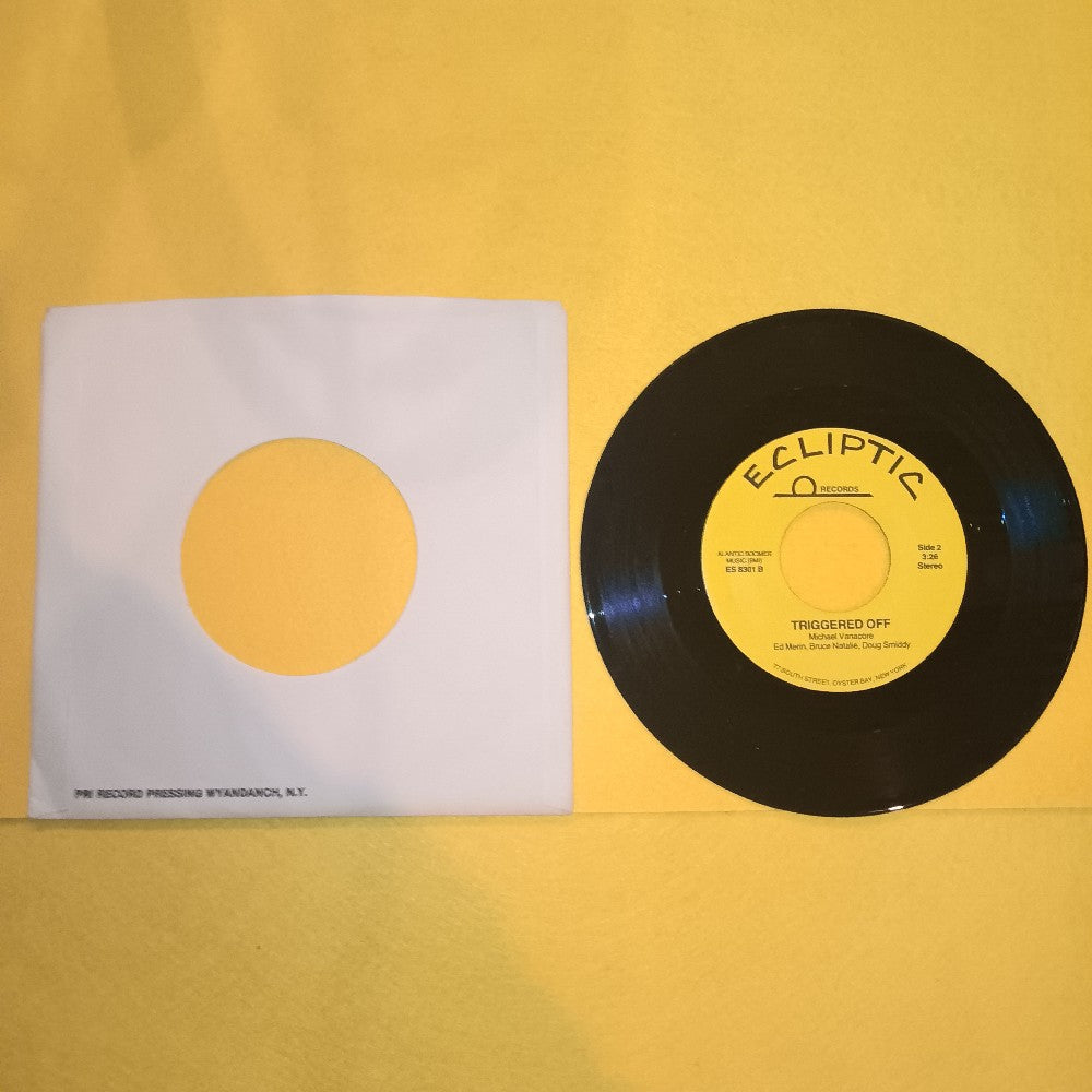 Michael Vanacore AUTOGRAPH - Bar Room Scandal / Triggered Off 7" 45RPM - 1983 - ES 8301 - Used - VG+ - Vinyl