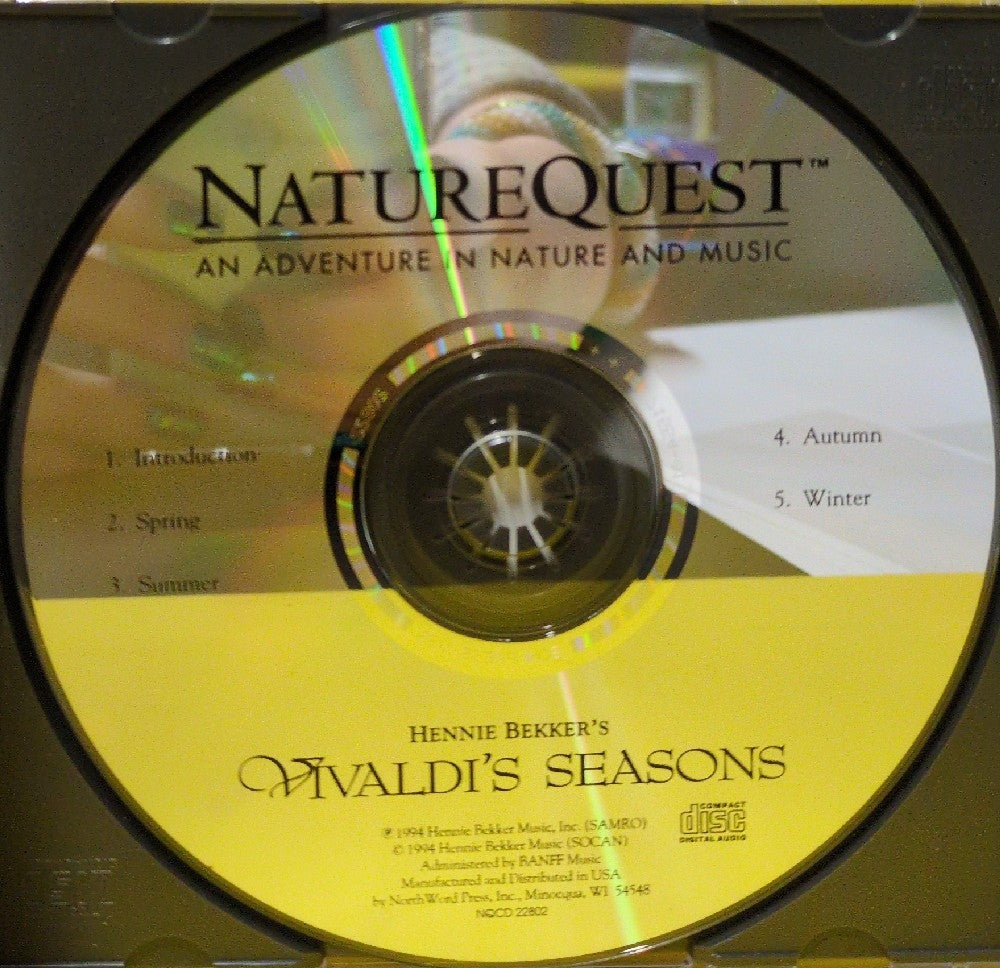Hennie Bekker - Hennie Bekker's Vivaldi's Seasons - 1994 - NQCD 22802 - Used - EX - CDs