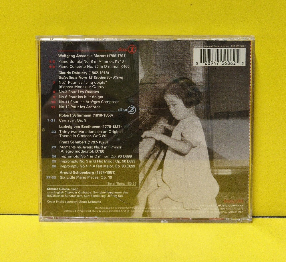 Mitsuko Uchida - Perspectives: Mitsuko Uchida - 2003 - 289 473 686-2 - Used - EX - CDs - 2xCD