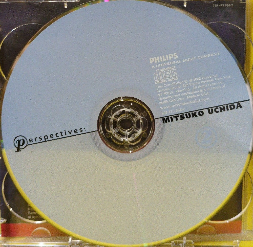 Mitsuko Uchida - Perspectives: Mitsuko Uchida - 2003 - 289 473 686-2 - Used - EX - CDs - 2xCD