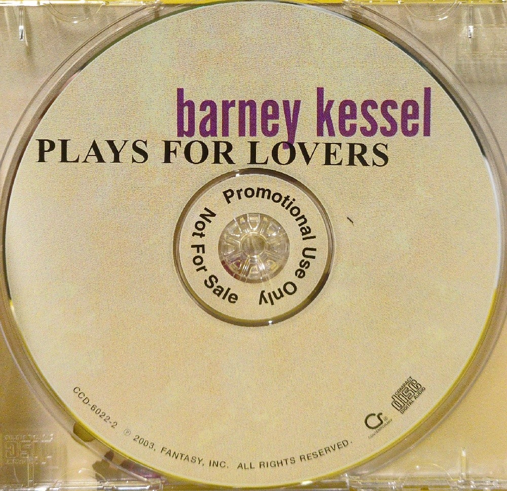 Barney Kessel - Plays For Lovers - 2003 - CCD-6022-2 - Used - EX - CDs - Promo