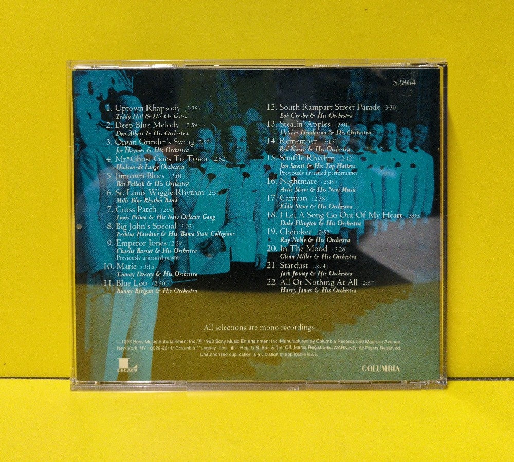 Various - Swing Time! The Fabulous Big Band Era 1925-1955 - Disc 2 - 1993 - CK 52864 - Used - EX - CDs - Reissue - Remastered - Mono