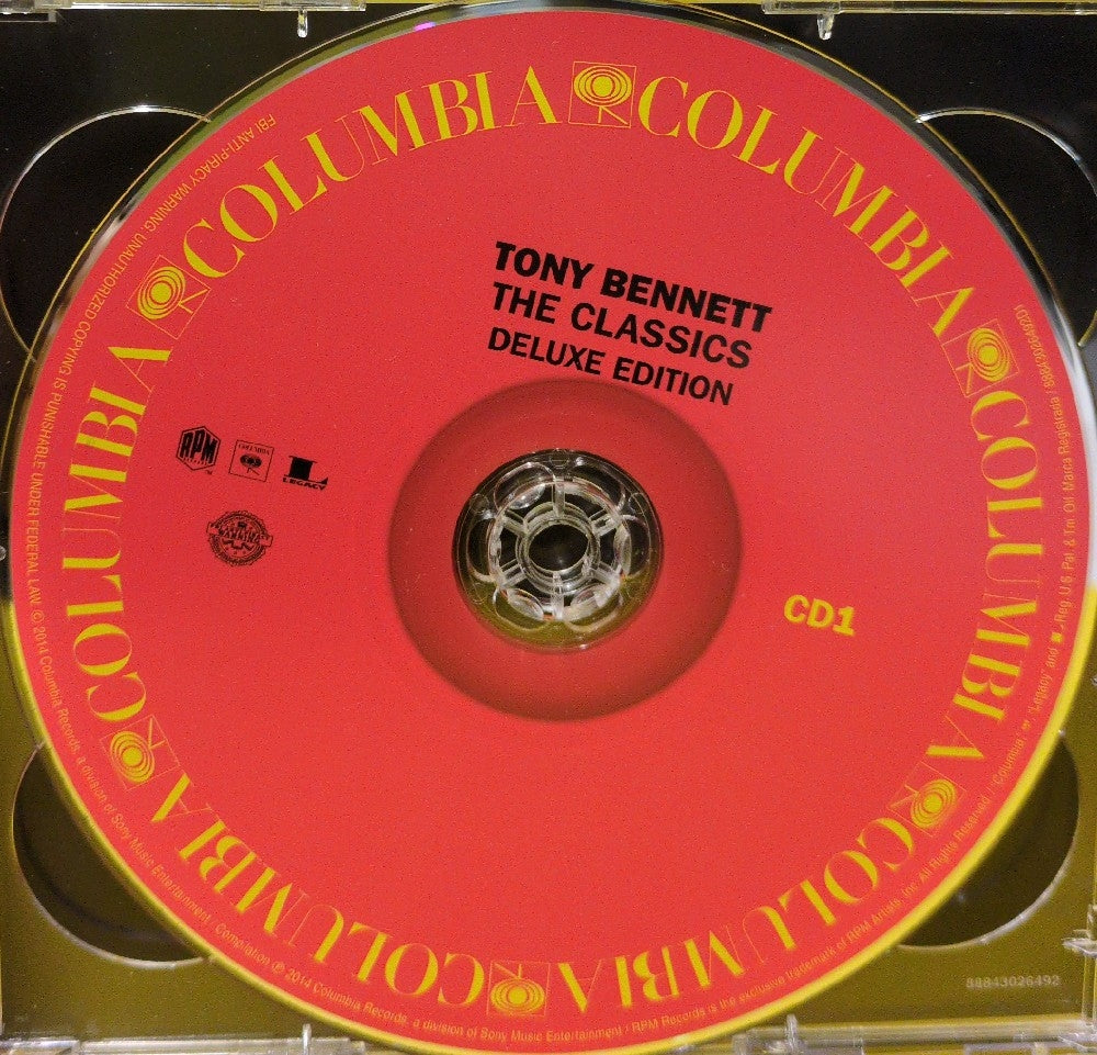 Tony Bennett - The Classics - 2014 - 88843026492 - Used - EX - CDs - 2xCD - Deluxe Edition