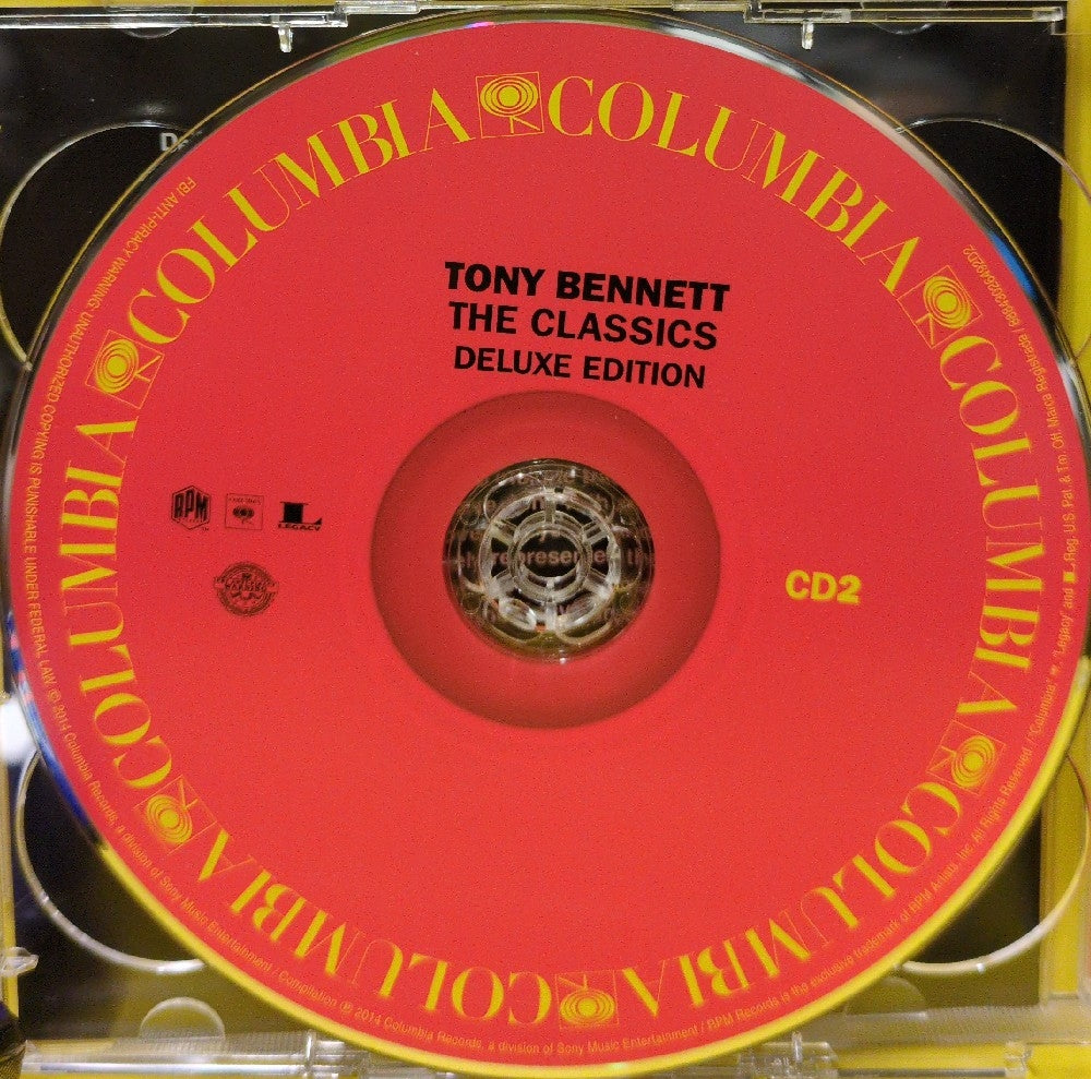 Tony Bennett - The Classics - 2014 - 88843026492 - Used - EX - CDs - 2xCD - Deluxe Edition