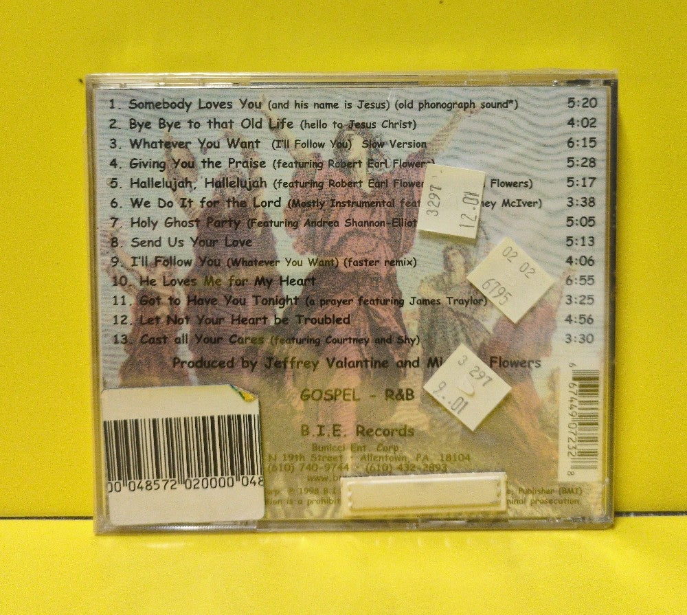 Michelle Flowers with Jeffrey Valantine - Somebody Loves You - 1998 - New - Sealed - CDs