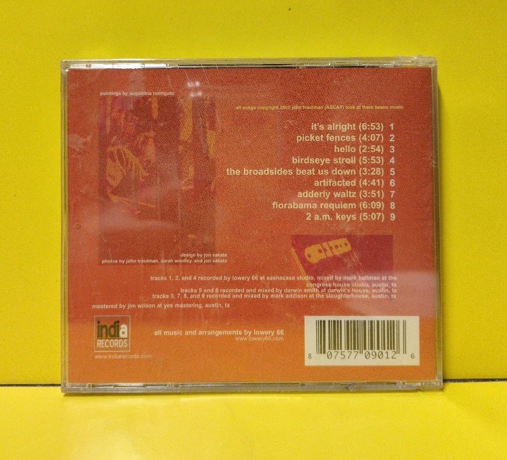 Lowery 66 - Holiday With Genie - 2002 - IAF 901 - New - Sealed - CDs