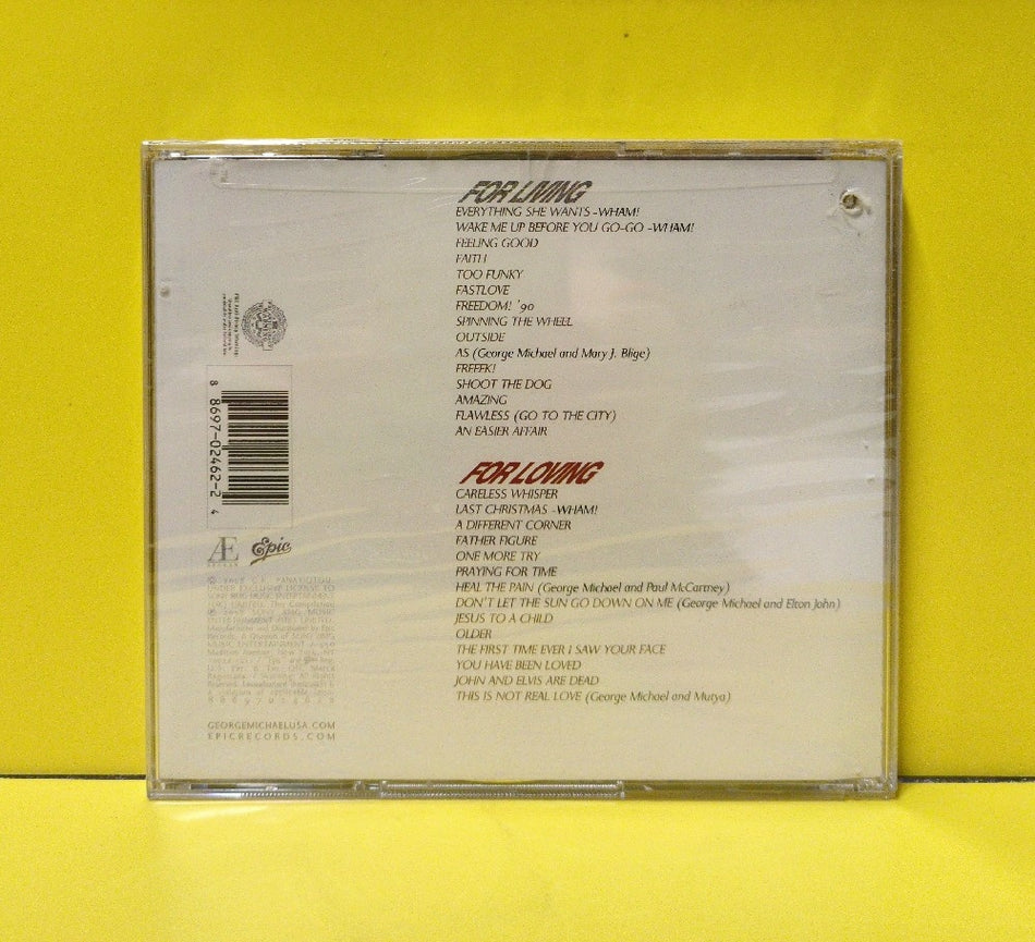 George Michael - Twenty Five - 2008 - 88697024622 - New - Sealed - CDs - 2xCD