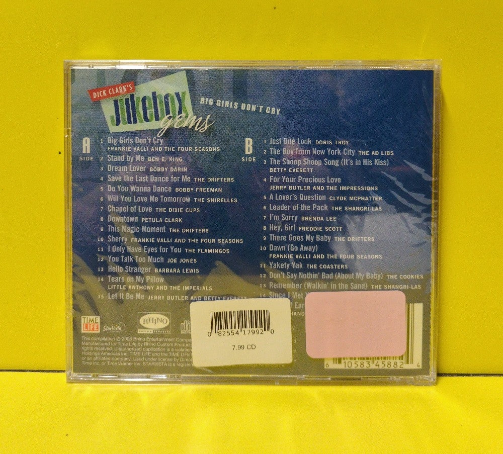 Various - Dick Clark's Jukebox Gems: Big Girls Don't Cry - 2006 - OPCD-7898B - New - Sealed - CDs