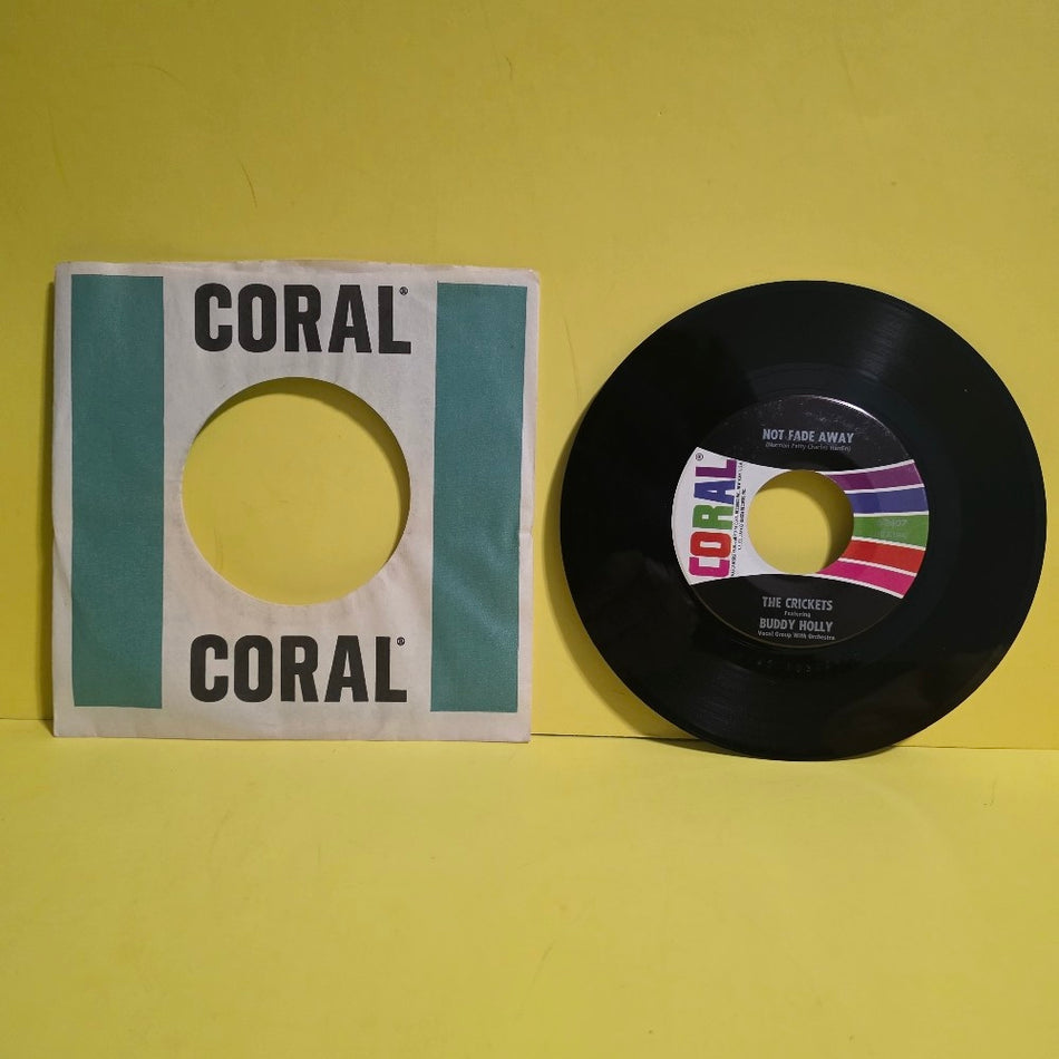 The Crickets / Buddy Holly - Not Fade Away / Maybe Babby - 1964 - 62407 - Used - VG++ - Vinyl