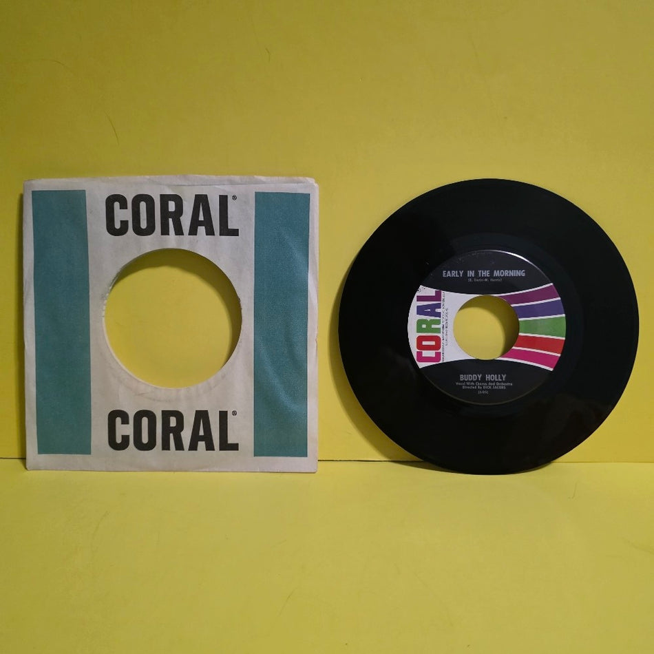 Buddy Holly  - Early In The Morning / Rave On - 62554 - Used - EX - Vinyl