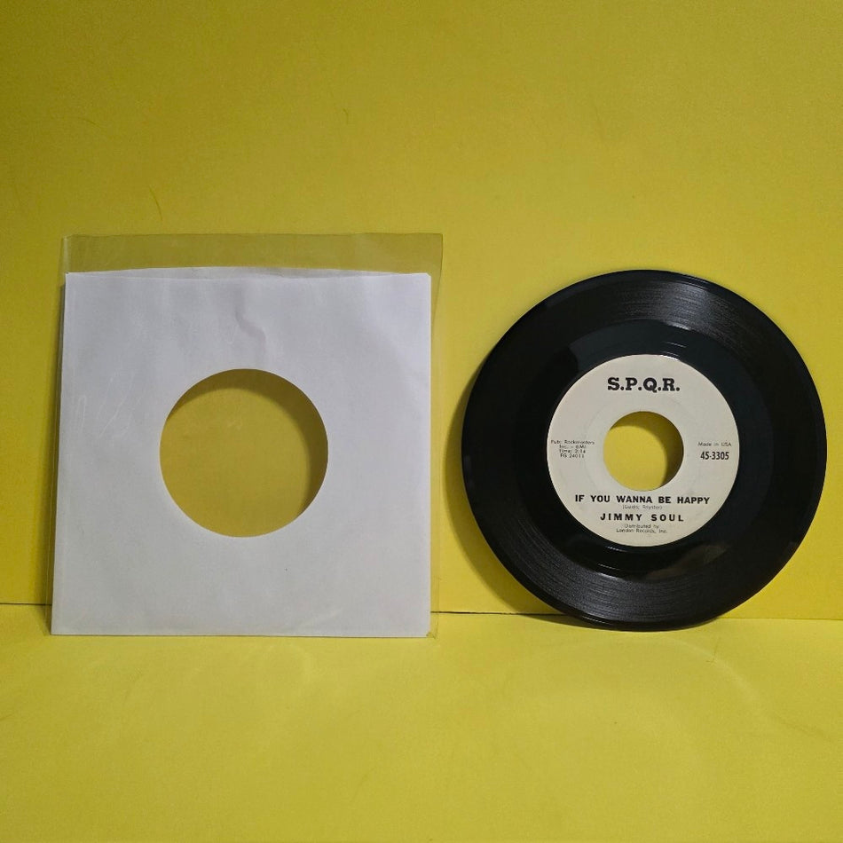 Jimmy Soul - If You Wanna Be Happy / Promo  - 1972 - 45-3305 - Used - EX - Vinyl