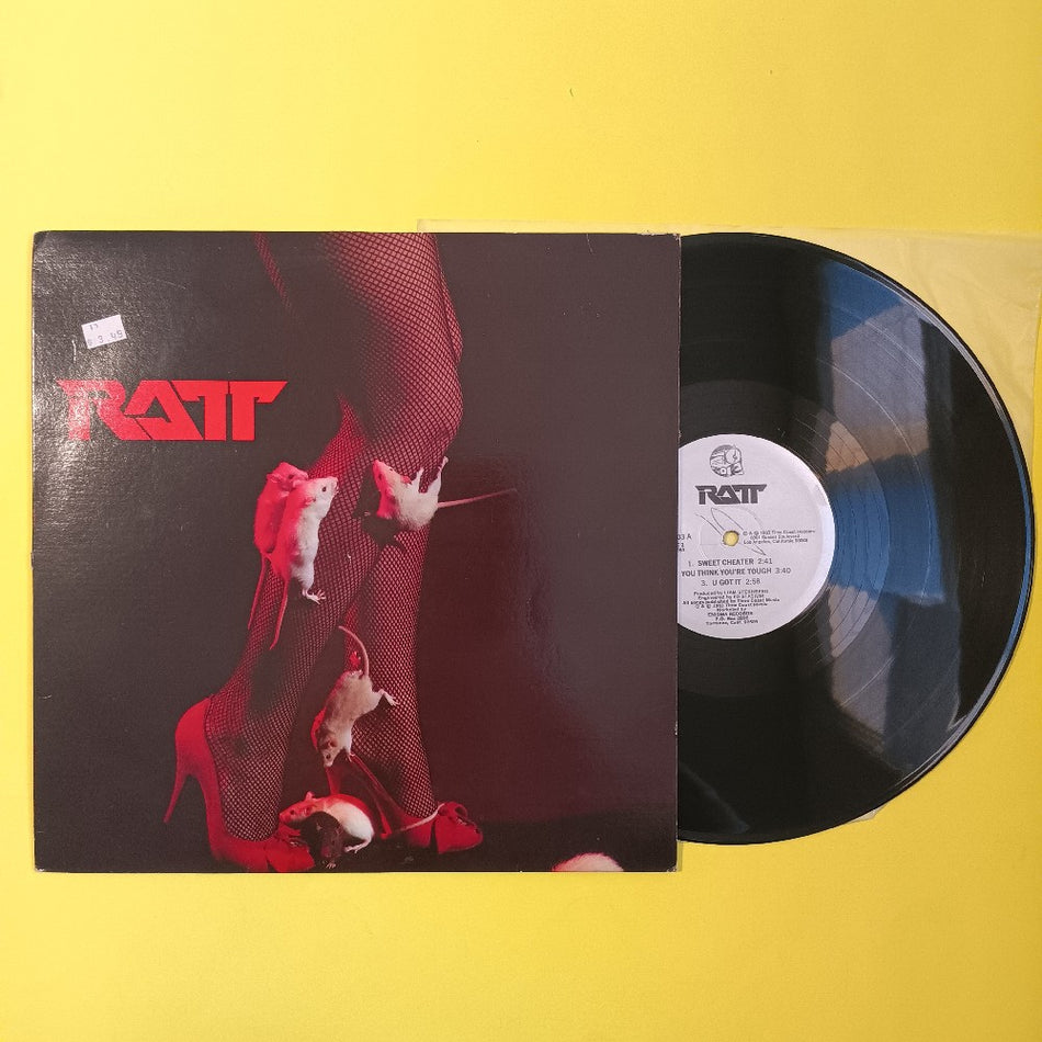 Ratt - Ratt Self Titled - 1983 - TC 2203 - Used - VG+ - Vinyl