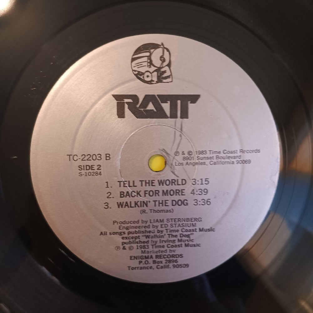 Ratt - Ratt Self Titled - 1983 - TC 2203 - Used - VG+ - Vinyl