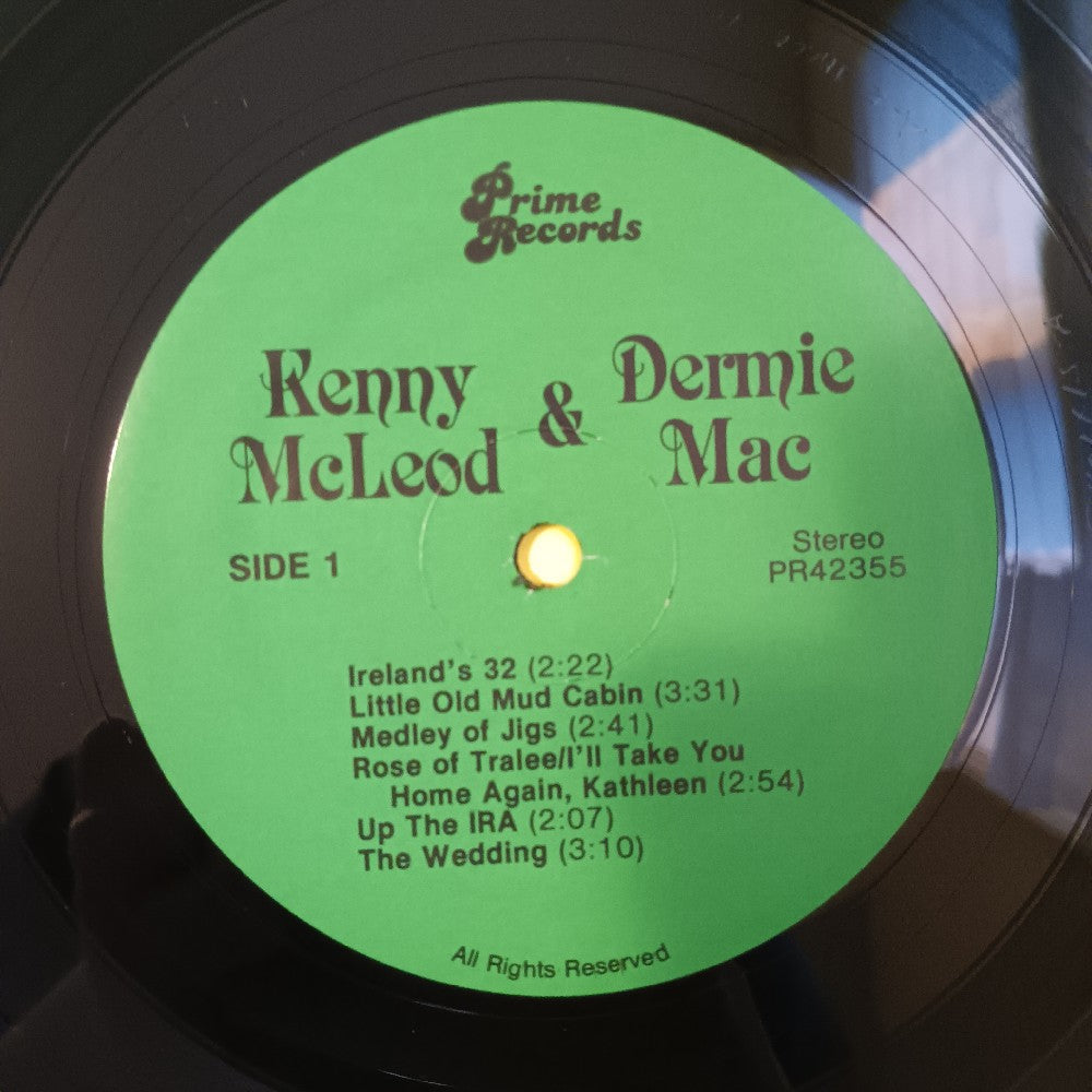 Kenny McLeod & Dermie Mac - Kenny & Dermie AUTOGRAPHED - 1983 - PR 42355 - Used - VG++ - Vinyl