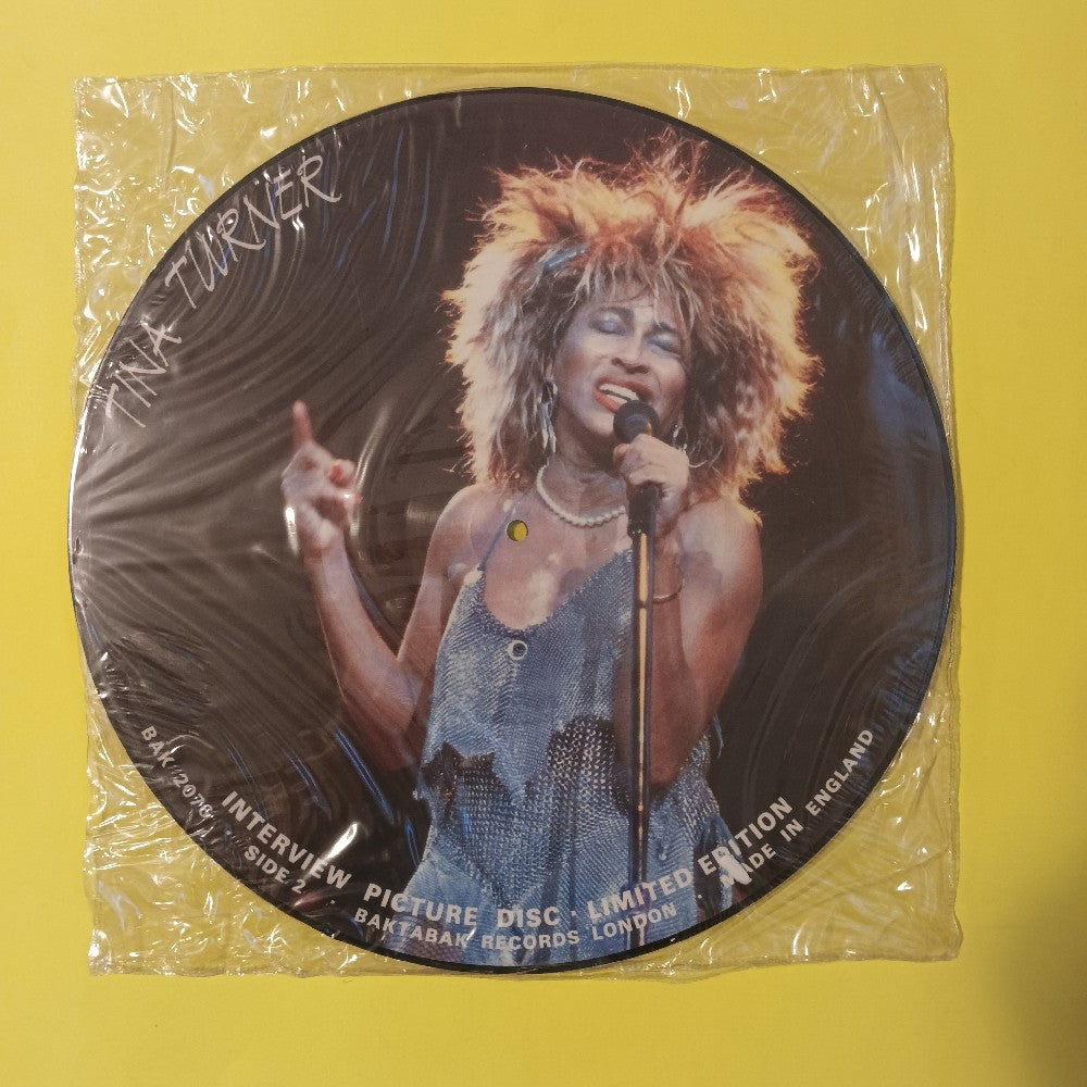 Tina Turner - Limited Edition Interview Picture Disc  - 1985 - BAK 2076 - New - Sealed - Vinyl