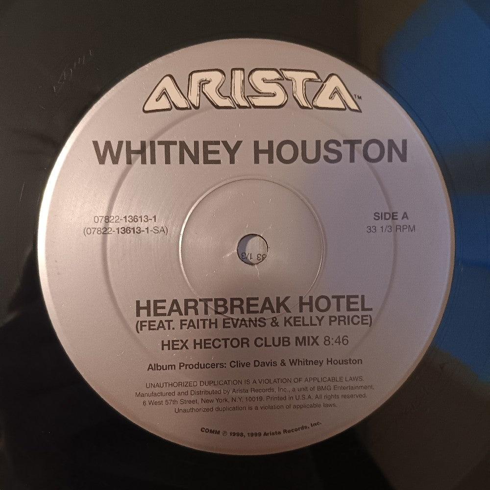 Whitney Houston Faith Evans Kelly Price - Heartbreak Hotel 3x 12" - 1999 - 07822-13613-1 - Used - VG++ - Vinyl