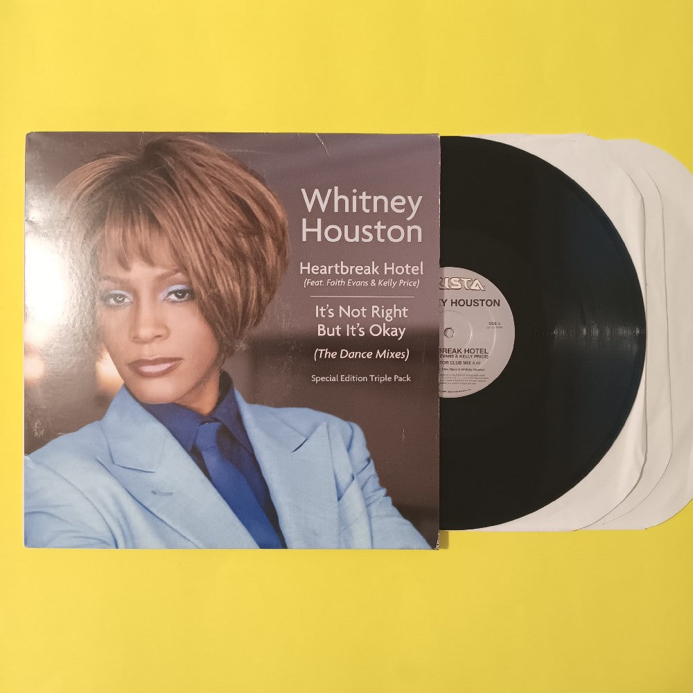 Whitney Houston Faith Evans Kelly Price - Heartbreak Hotel 3x 12" - 1999 - 07822-13613-1 - Used - VG++ - Vinyl