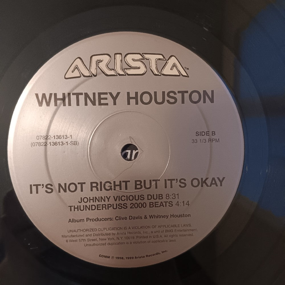 Whitney Houston Faith Evans Kelly Price - Heartbreak Hotel 3x 12" - 1999 - 07822-13613-1 - Used - VG++ - Vinyl