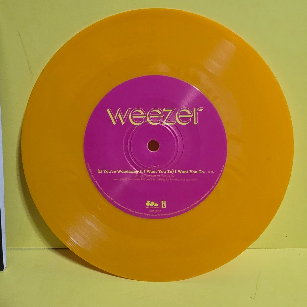 Weezer - If You're Wondering If I Want To / Orange Promo  - 2009 - GEFR-12647-7 - Used - EX - Vinyl
