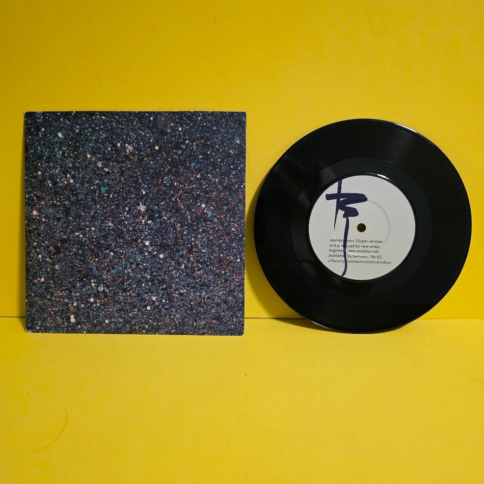 New Order - Temptation  - 1982 - fac 63 - Used - EX - Vinyl
