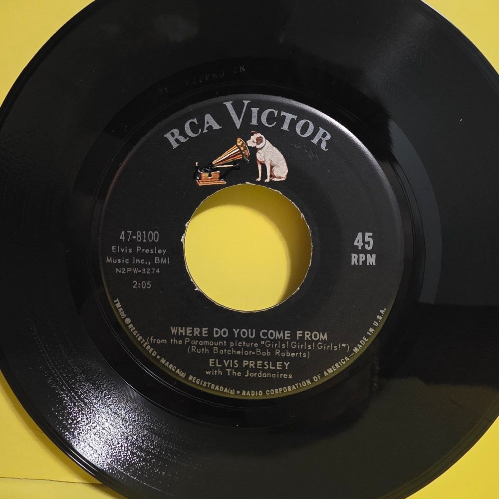 Elvis Presley  - Retur To Sender - 1962 - 47-8100 - Used - VG++ - Vinyl