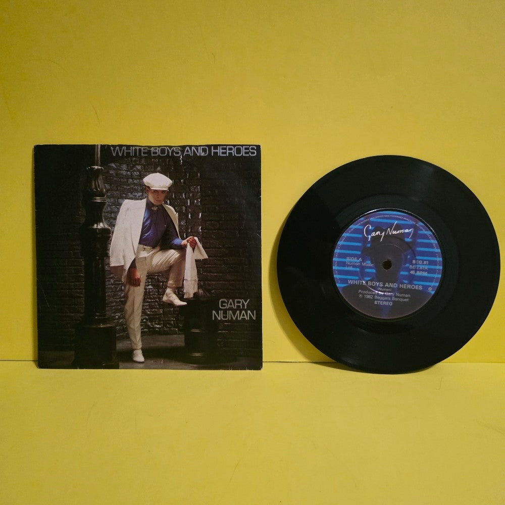 Gary Numan - White Boys And Heros  - 1982 - BEG 81 - Used - EX - Vinyl
