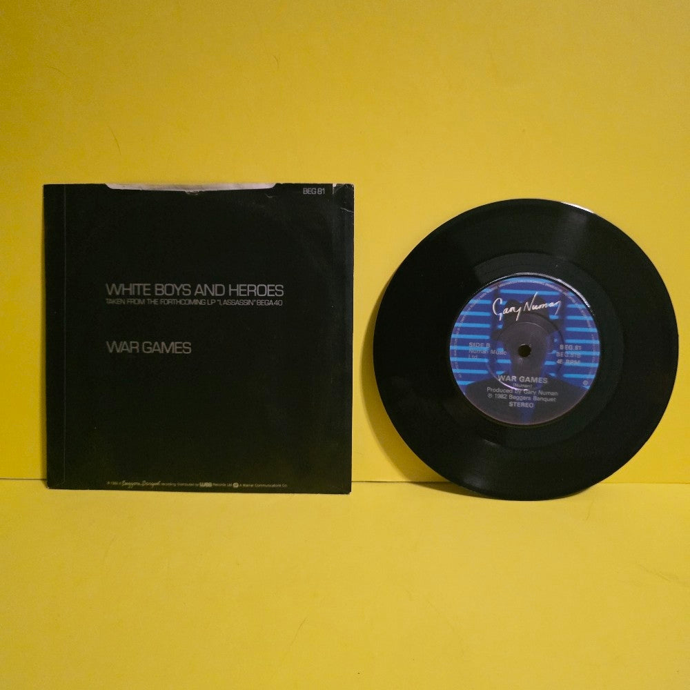 Gary Numan - White Boys And Heros  - 1982 - BEG 81 - Used - EX - Vinyl