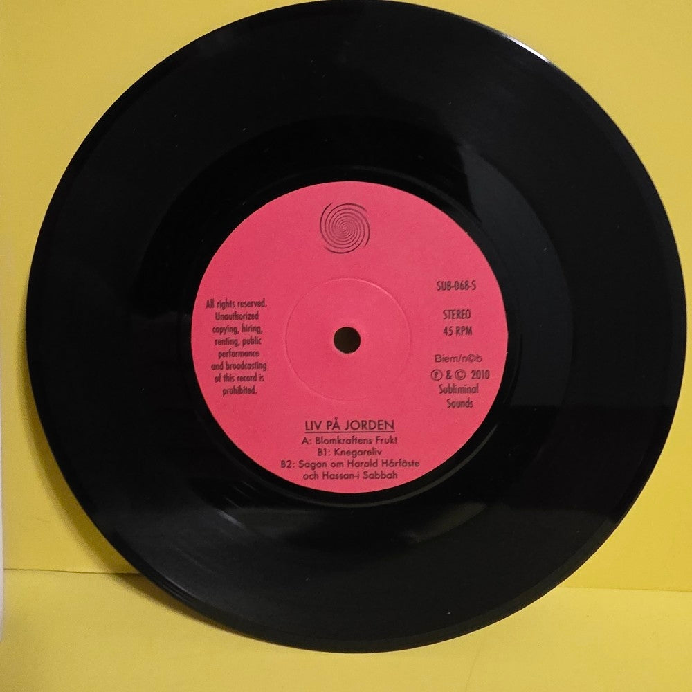 Liv På Jorden - Blomkraftens Frukt - 2010 - SUB-068-S - Used - NM - Vinyl