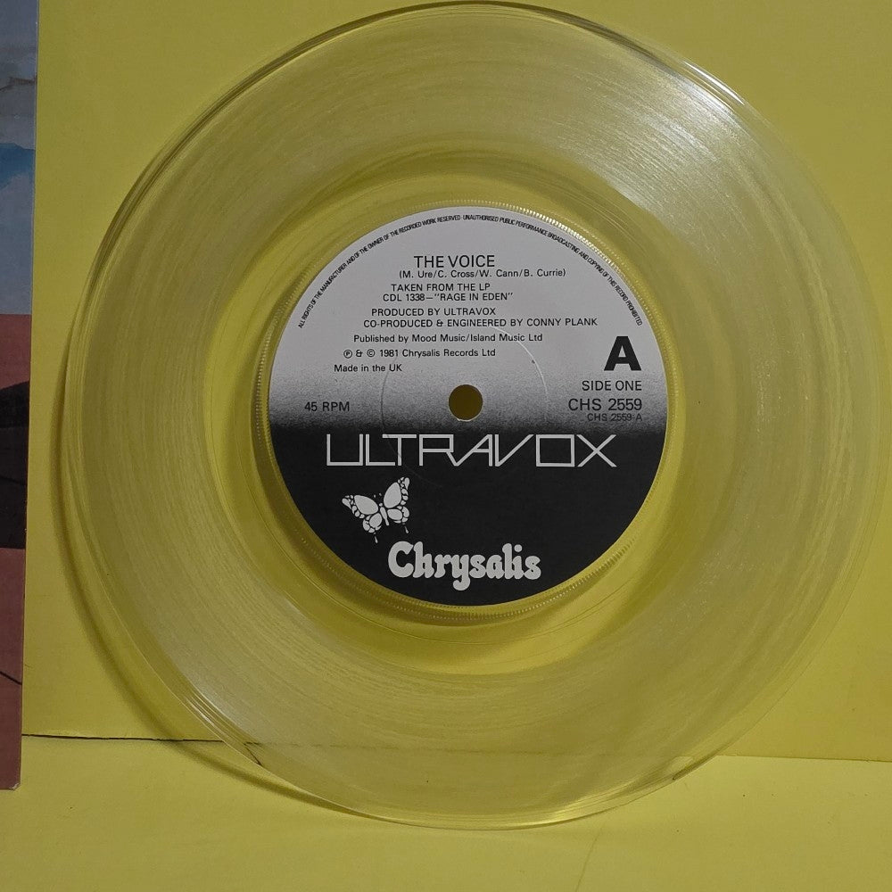 Ultravox  - The Voice - 1981 - CHS 2559 - Used - NM - Vinyl
