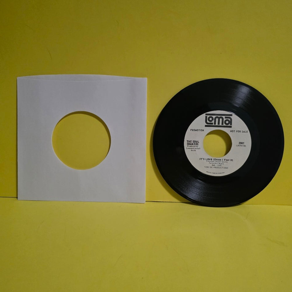 The Soul Shakers  - It's Love ( Cause I Feel It ) Promo  - 1966 - 2047 - Used - EX - Vinyl