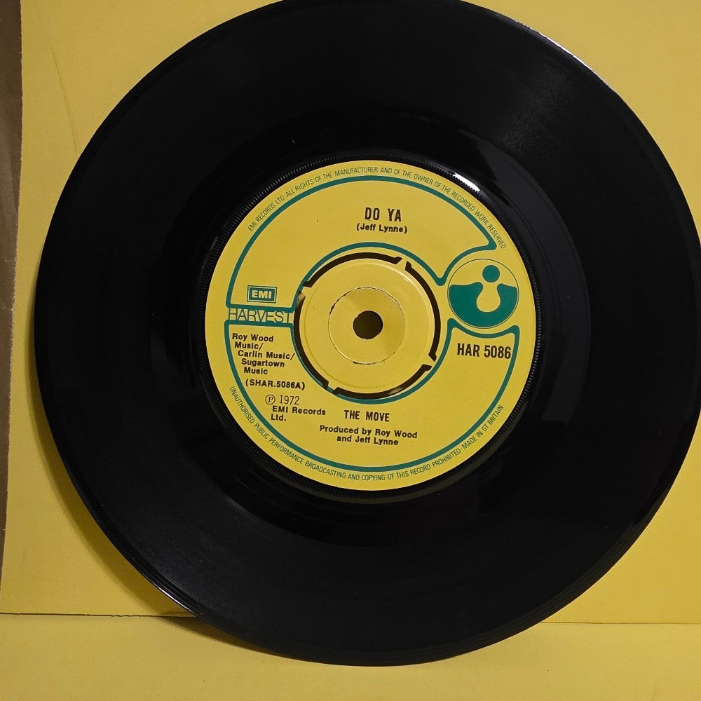 The Move - Do Ya - 1974 - HAR 5086 - Used - EX - Vinyl